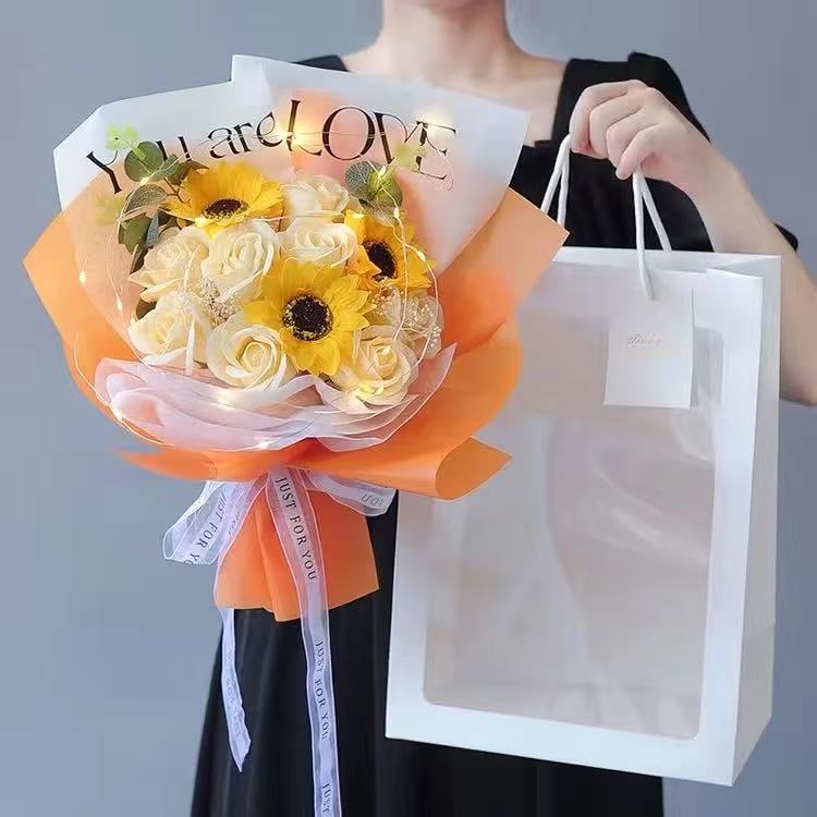 ソープフラワー 枯れないお花 母の日 パラ卒業式 記念日ギフト シャボンフラワー 誕生日