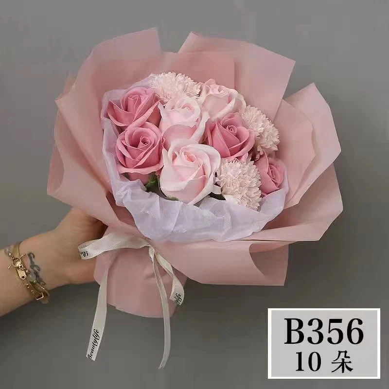 大人気ソープフラワー 花束 母の日 花 敬老の日フラワーギフト バラ 人気造花ブーケ 誕生日プレゼント 枯れない花 結婚祝い記念日 卒業式