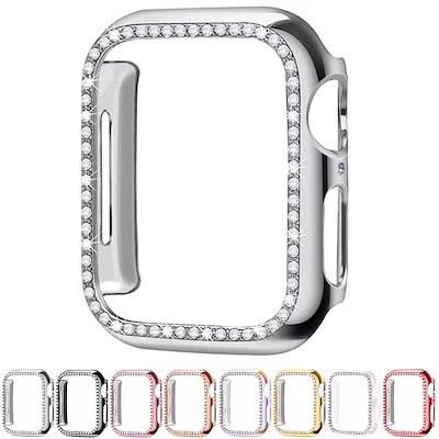 アップルウォッチ カバー キラキラ 女性 人気 ブランド 9 40mm 保護カバー フレーム カバー レディース かわいい 42mm(Series10)46mm41mm 42mm 44mm 45m